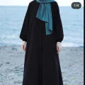 zipper abaya