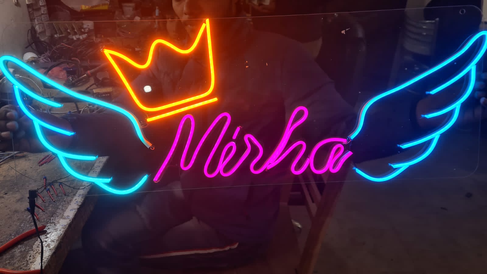 Customized Neon Sign, Logo