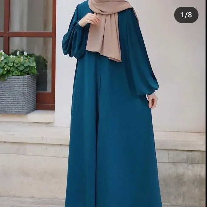 zipper abaya