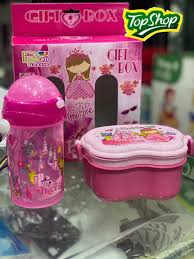 2 in 1 Water Bottle and Lunch Box Gift Set