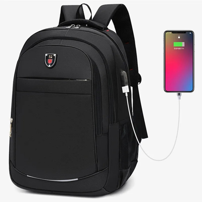 Multi-Functional Travel & School Backpack with USB Port