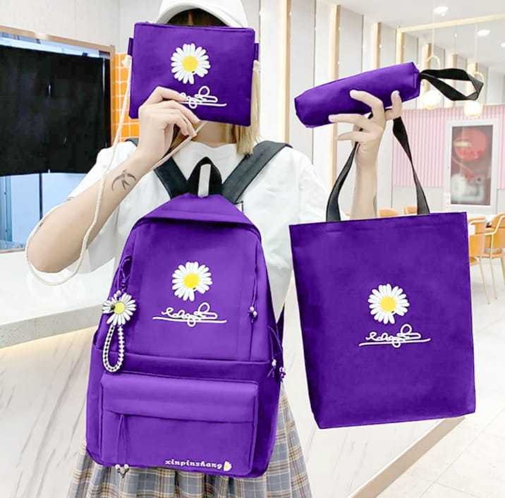 Backpack Set of 5 School Bags for Girls